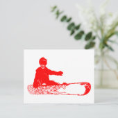 skelet. briefkaart (Staand voorkant)