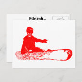 skelet. briefkaart (Voorkant / Achterkant)