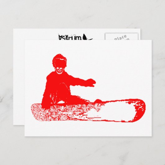 skelet. briefkaart (Voorkant / Achterkant)