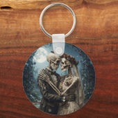 Skelet Bruid en Bruidegom Sleutelhanger (Voorkant)