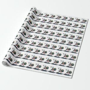skelet cadeaupapier