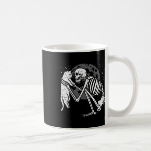 Skelet Cat Skull Kat Schattigee Gothic Halloween M Koffiemok