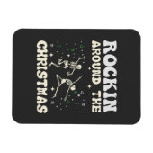 Skelet Christmas Dance Magneet (Horizontaal)