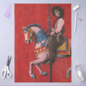 Skelet Cowboy Draaimolen Tissuepapier (Craft)