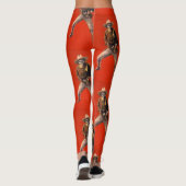  Skelet Cowboy Leggings (Achterkant)