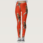  Skelet Cowboy Leggings (Voorkant)