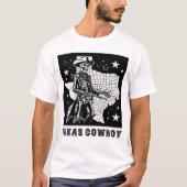 SKELET COWBOY T-SHIRT (Voorkant)