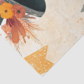 Skelet Dame La Catrina Dag van de Doden Decoupage Tissuepapier (Detail)