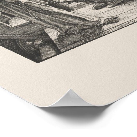 Skelet Dans of Death 2 Skull Art Poster (Hoek)