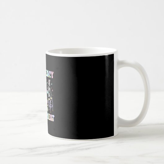 Skelet dansend Pasen Spoedeisende Hulp Afdeling Er Koffiemok (Rechts)