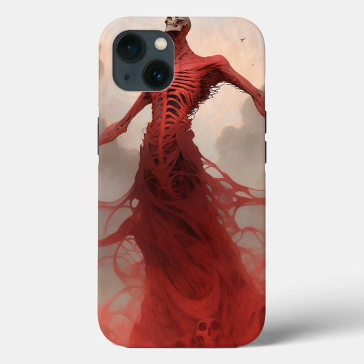 Skelet Demon Creature Dark Fantasy Horror Case-Mate iPhone Case (Achterkant)
