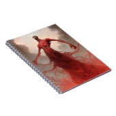 Skelet Demon Creature Dark Fantasy Horror Notitieboek (Rechterzijde)