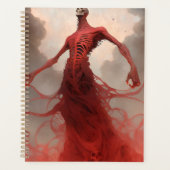 Skelet Demon Creature Dark Fantasy Horror Planner (Voorkant)
