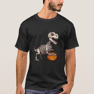 Skelet Dinosaur T rex Halloween Kinder Boys T Shir T-shirt