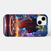 Skelet DJ iPhone Hoesje (Achterkant horizontaal)