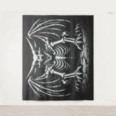 Skelet Draak door BurnsInHell Wandkleed (Voorkant)