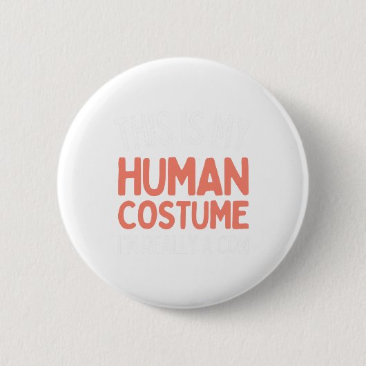 Skelet Drabbing Dance Halloween Ronde Button 5,7 Cm (Voorkant)