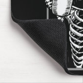 Skelet Drink Coffee Fun Skull Mannen Vrouwen Hallo Muismat (Hoek)