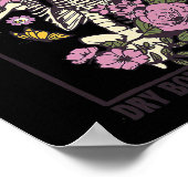 Skelet droge Botten komen tot leven Christelijk Ha Poster (Hoek)