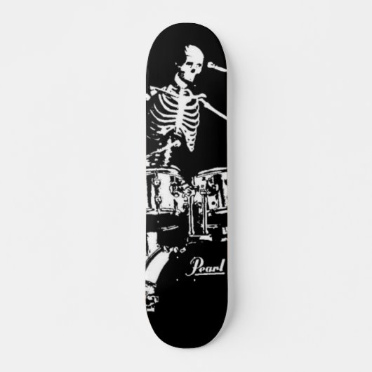 skelet drumschaats persoonlijk skateboard (Voorkant)