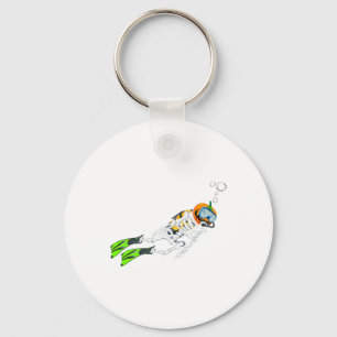 Skelet Duiken Halloween Pompoen Duiker Sleutelhanger