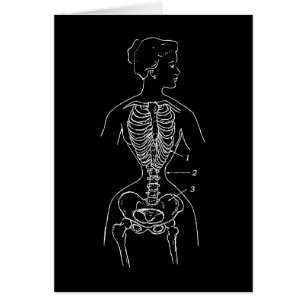 Skelet en corset