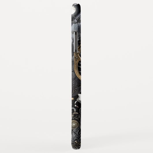 Skelet en Harp I Case-Mate iPhone Case (Achterkant/rechts)