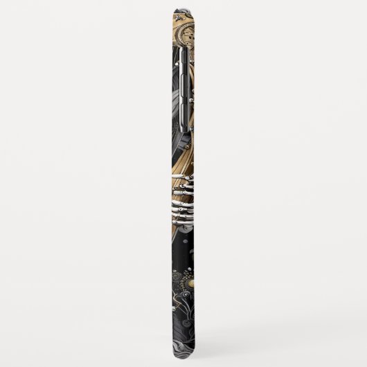 Skelet en Harp I Case-Mate iPhone Case (Achterkant/links)