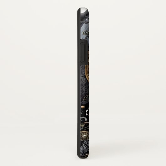 Skelet en Harp I Case-Mate iPhone Case (Achterkant/rechts)