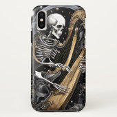 Skelet en Harp I Case-Mate iPhone Case (Achterkant)