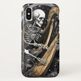 Skelet en Harp I Case-Mate iPhone Case