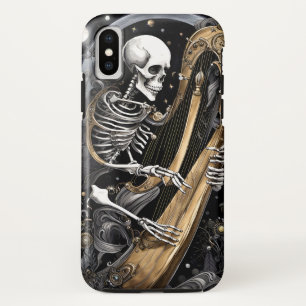 Skelet en Harp I Case-Mate iPhone Case