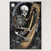 Skelet en Harp I Legpuzzel (Verticaal)