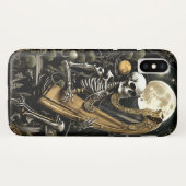 Skelet en Harp II Case-Mate iPhone Case (Achterkant (horizontaal))