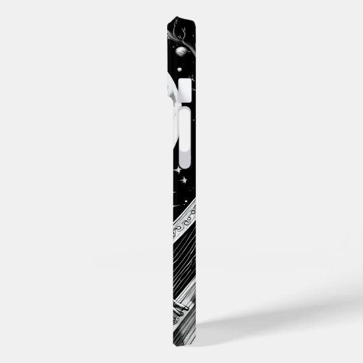Skelet en Harp III Case-Mate iPhone Case (Achterkant / Links)
