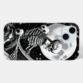 Skelet en Harp III Case-Mate iPhone Case (Achterkant (horizontaal))