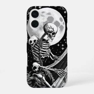 Skelet en Harp III iPhone 16 Hoesje