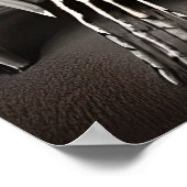 Skelet en schedel | AI Art Poster (Hoek)