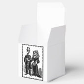 Skelet - fort doos (aanpassen) bedankdoosjes (Geopend)