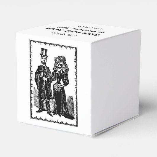 Skelet - fort doos (aanpassen) bedankdoosjes (Achterkant)