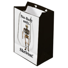 Skelet Geen-Lichaam Grappig Medium Cadeauzakje