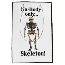 Skelet Geen-Lichaam Grappig Medium Cadeauzakje