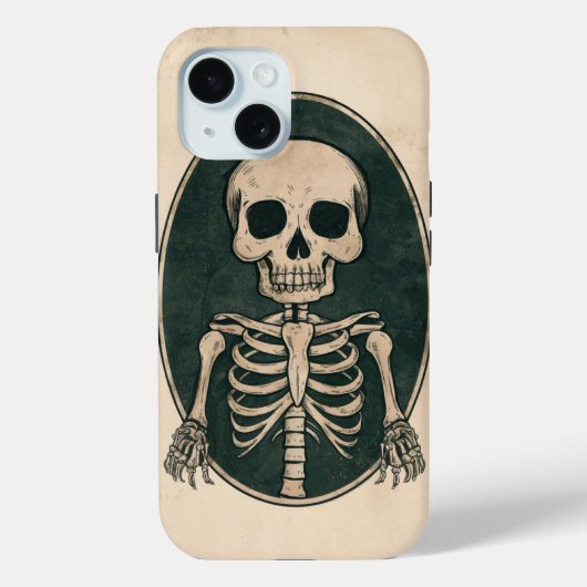  skelet - Gewoon dag zeggen Case-Mate iPhone Case (Achterkant)