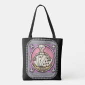 Skelet Gokker Poker tas (Achterkant)
