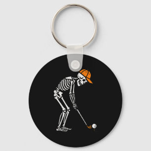 Skelet Golf Halloween Golfer Kostuum Vader Heren B Sleutelhanger
