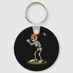 Skelet golf Halloween kostuum grappige jongens peu Sleutelhanger