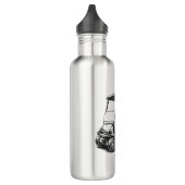 Skelet Golfer Skull Spelen Golf Waterfles (Links)