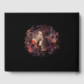  Skelet Gothic Foto Bruiloft Gastenboek (Achterkant)