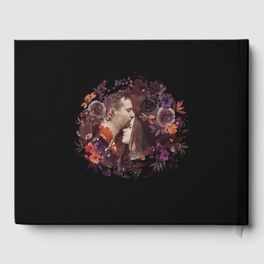  Skelet Gothic Foto Bruiloft Gastenboek (Achterkant)