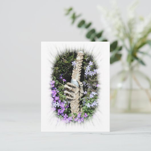 Skelet - Gothic / Postkarte Briefkaart (Staand voorkant)